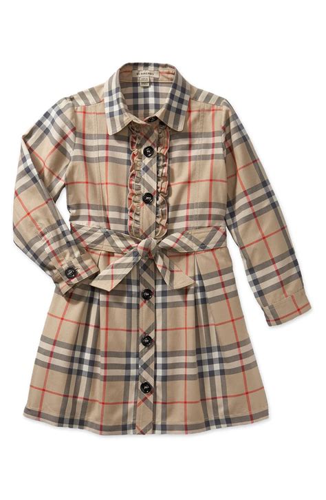 girls white burberry dress|burberry dresses nordstrom.